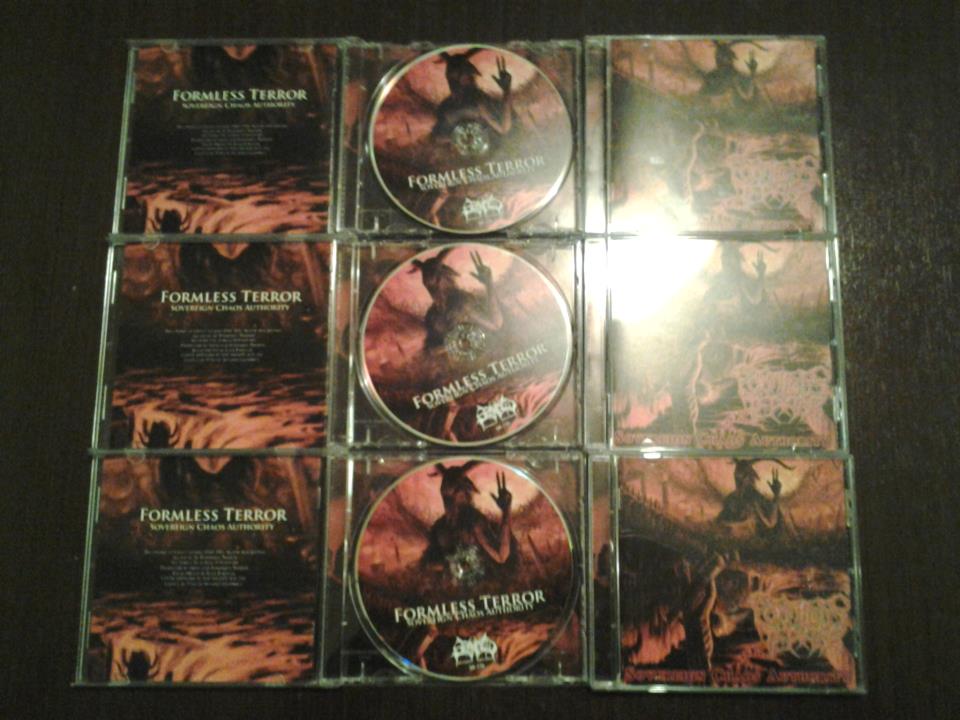 Промоција на првиот албум на Formless Terror "Sovereign Chaos Authority"