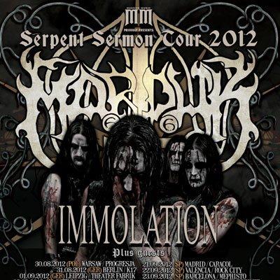 Marduk и Immolation во Скопје