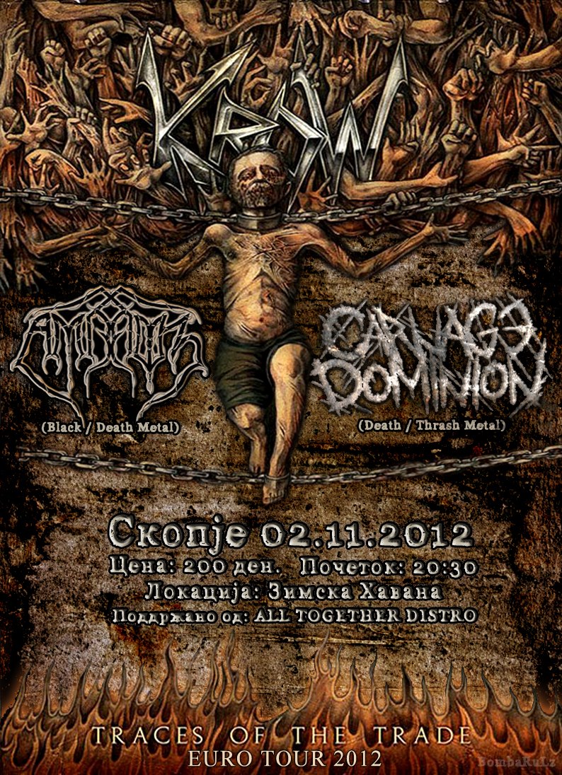 KROW(Brasil)/AMBROZ/CARNAGE DOMINION 02.11.2012
