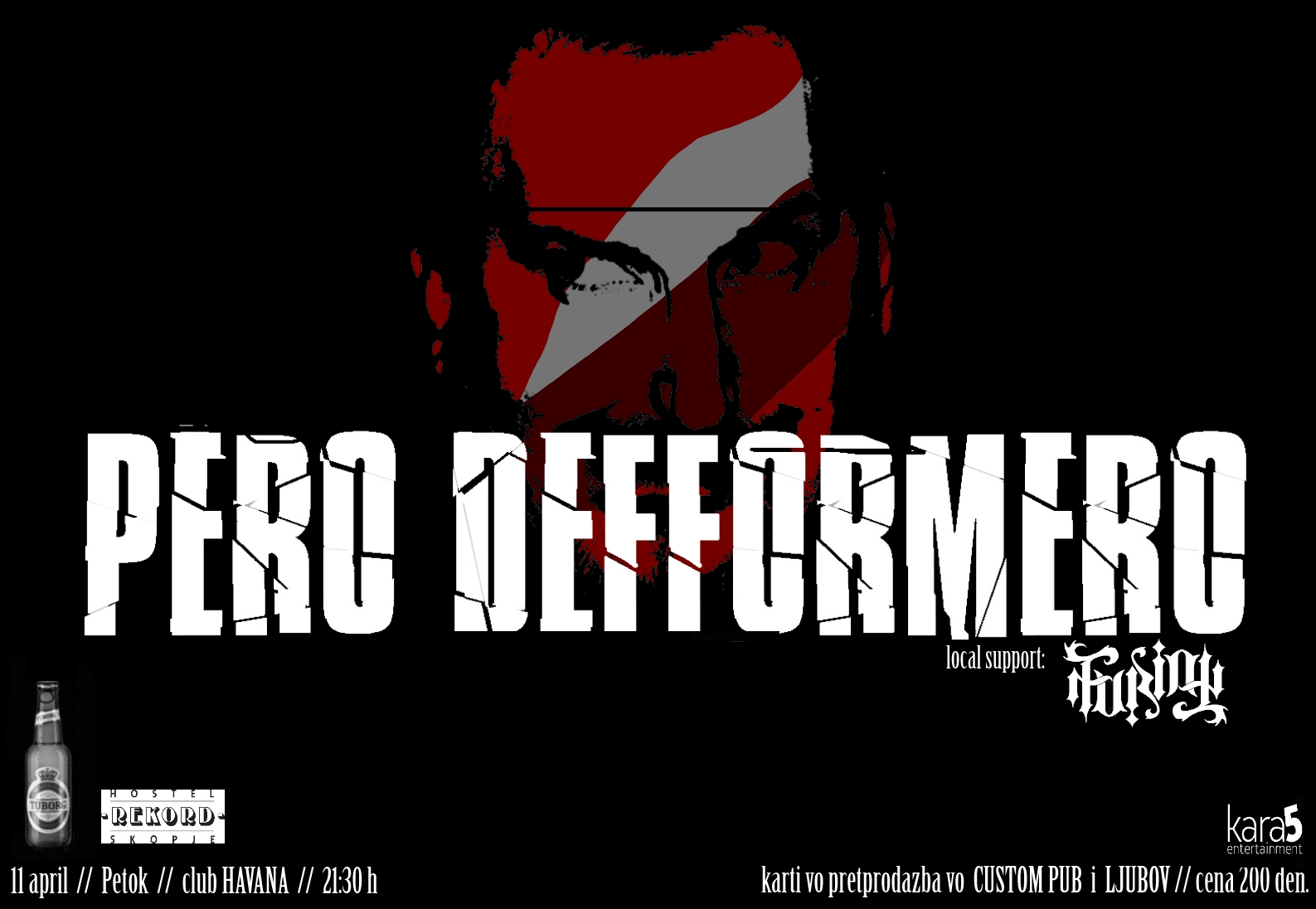 Pero Defformero во клуб „Хавана“, 11 април