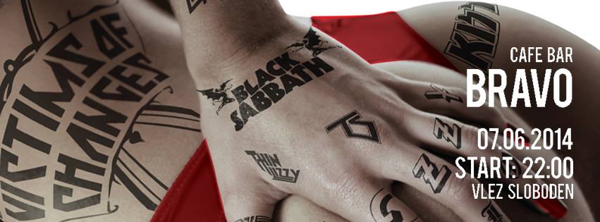 ~ VICTIMS OF CHANGES ~ svirka vo Cafe bar BRAVO ~ 07-06-2014 ~ \m/