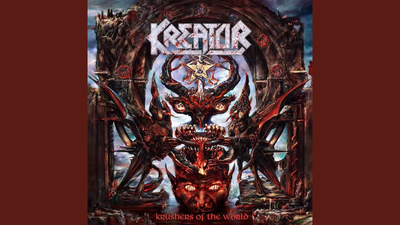 Kreator најавуваат нов албум дури во јануари следната година. Албумот се вика Krushers of the World. Со К, да. За да не чекаме до јануари, в